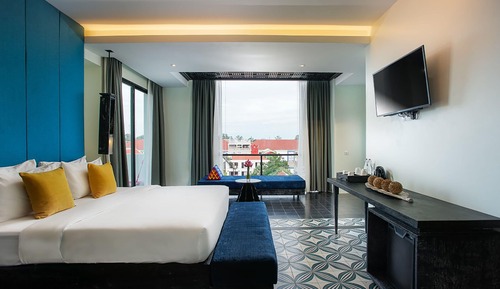 Suite estudio junior, terraza