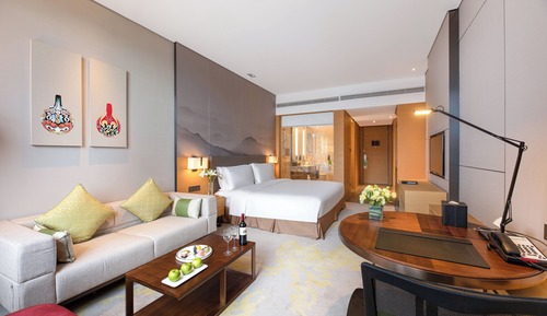 Habitación estándar, 1 cama de matrimonio grande (High Floor)