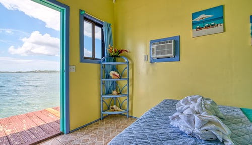 Cabaña romántica, 1 habitación, sobre el agua