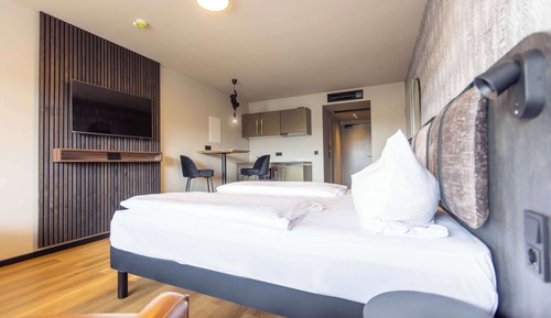 Apartamento superior, 1 cama doble con sofá cama