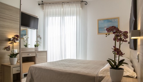 Habitación doble, balcón