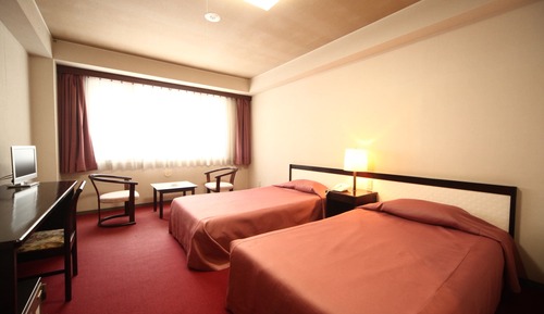 Habitación básica con 2 camas individuales