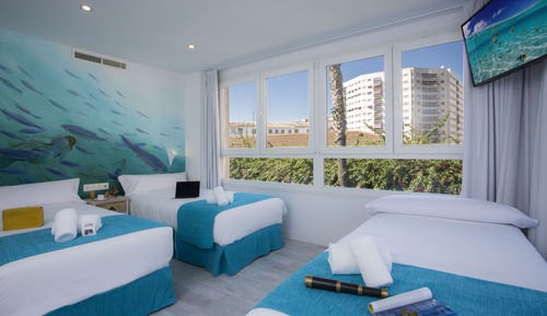 Habitación triple familiar