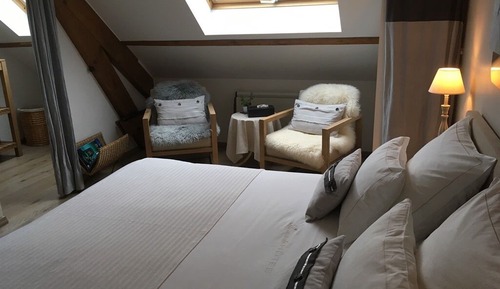 Habitación Confort con 1 cama doble o 2 individuales, baño privado (Joli Coeur)