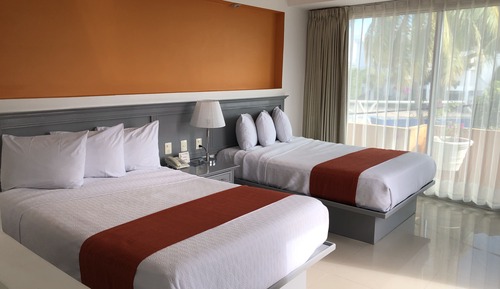 Habitación doble, balcón