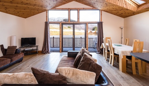 Cabaña exclusiva, 3 habitaciones, vistas al lago