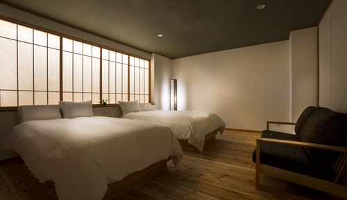 Habitación tradicional (with a Private Open-Air Bath, Room201)
