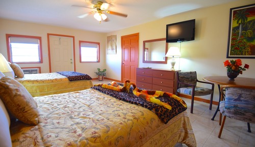 Habitación Confort doble, 2 camas de matrimonio