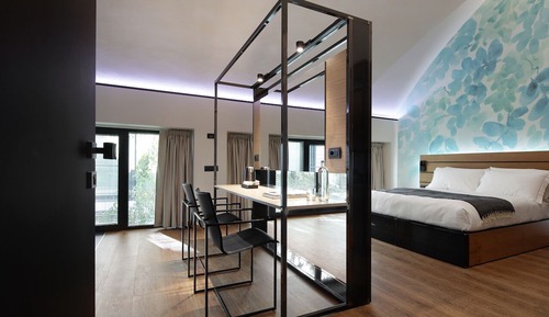 Habitación Deluxe, en una planta alta