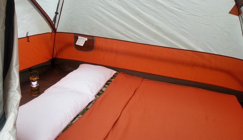 Tienda básica, terraza, vistas al mar (1 Double Sized Mattress)