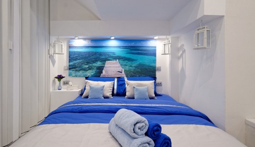 Apartamento de luna de miel, 1 cama de matrimonio grande con sofá cama, no fumadores