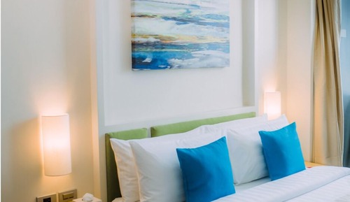 Habitación clásica, 1 cama de matrimonio, vistas a la piscina