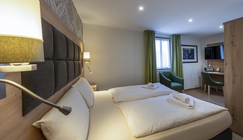 Habitación básica doble (Queensize, Gästehaus)