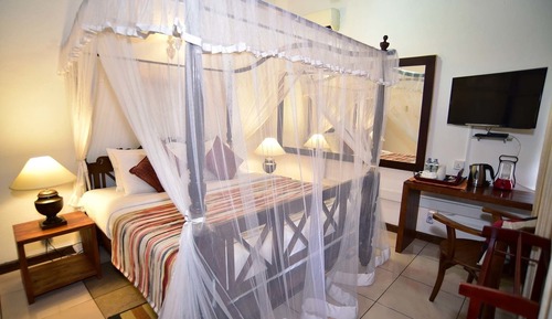 Habitación de lujo doble, 1 cama de matrimonio grande, baño privado