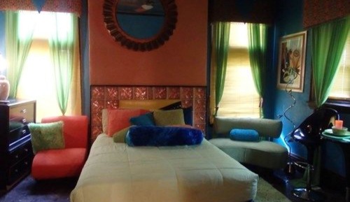 Habitación, baño privado (Kaleidoscope)