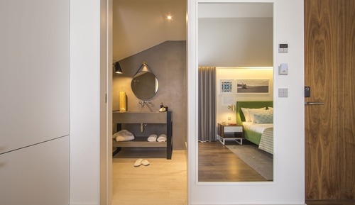 Habitación con 1 cama doble o 2 individuales, terraza