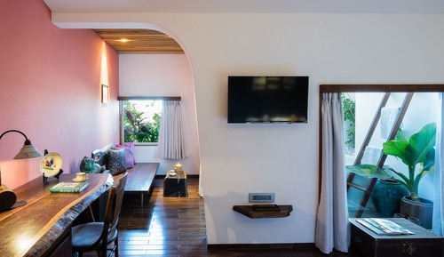 Habitación con 2 camas individuales, balcón (Dong Khoi)