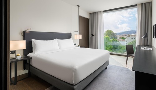 Habitación Deluxe, 1 cama de matrimonio grande, vistas a la ciudad