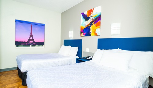 Habitación estándar, 2 camas de matrimonio, no fumadores