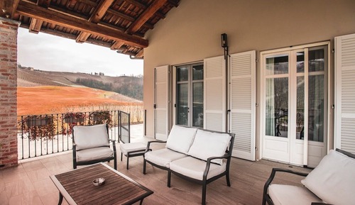 Suite estudio panorámica, 1 habitación, 2 baños, vistas al viñedo