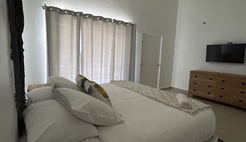 Apartamento familiar, 2 habitaciones, vistas a la piscina
