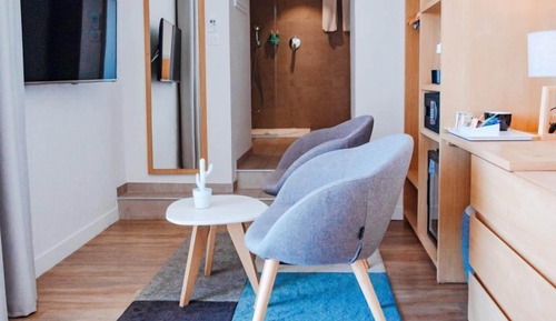 Habitación estándar, vistas parciales al mar, planta baja