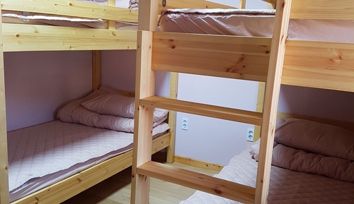 Habitación familiar, varias camas, baño privado (4 Person)