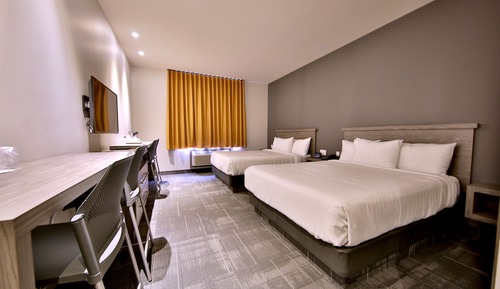 Habitación superior, 2 camas de matrimonio