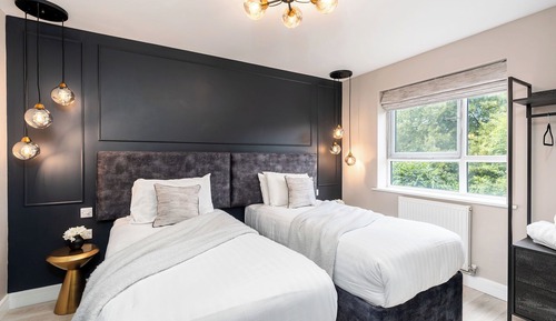 Villa Deluxe, 6 habitaciones, vistas al río, en la zona del jardín