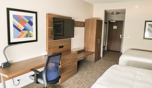 Habitación estándar, 2 camas de matrimonio, accesible para personas con discapacidad (Mobil Tub)