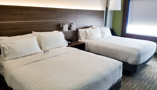 Habitación estándar, 2 camas de matrimonio, accesible para personas con discapacidad (Comm)
