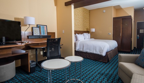 Suite, 1 cama de matrimonio grande con sofá cama, no fumadores (Hearing Accessible)