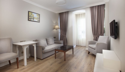 Apartamento Deluxe, 1 habitación, cocina, vistas a la ciudad
