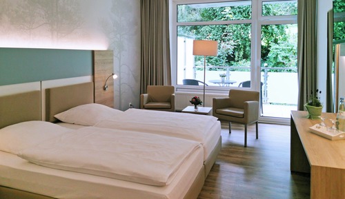 Habitación estándar doble, vistas al parque