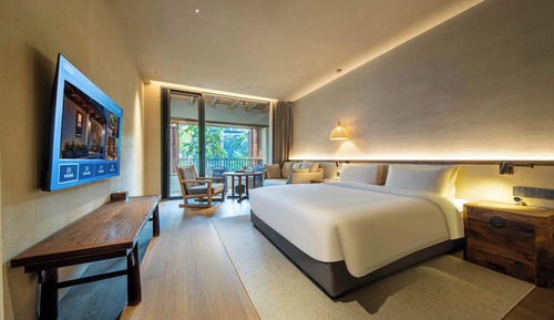 Luxury Double Room, Balcony, Courtyard View
