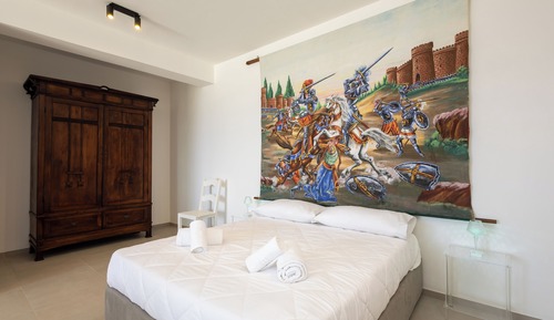 Deluxe Studio, Balcony, Partial Sea View