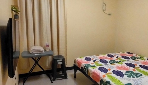 Habitación básica doble, patio, vistas al jardín