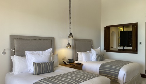Suite junior, 2 camas dobles, vistas al mar