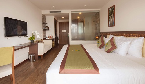 Habitación Deluxe doble, vistas al río