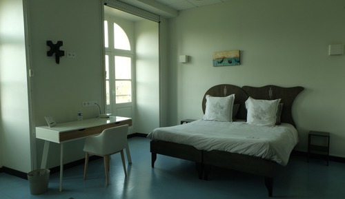 Habitación económica doble, 1 cama doble, bañera (Chambre 15 - Économique)
