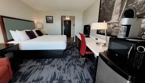 Habitación, 1 cama de matrimonio grande, vistas al mar (Sleeps 2)