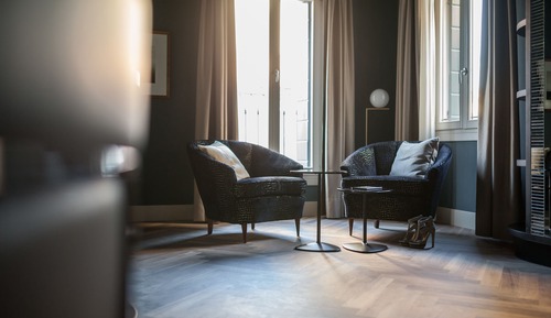 Suite, 1 cama de matrimonio grande, en edificio anexo (sensory shower, turkish bath, sauna)