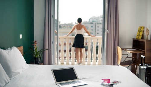 Habitación estándar doble, balcón