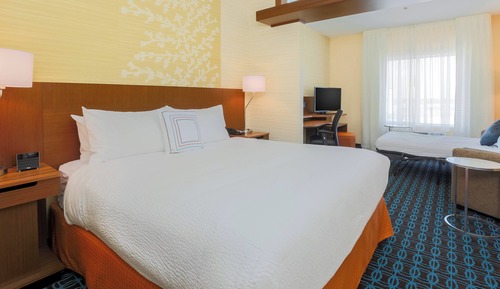 Estudio, 1 cama de matrimonio grande con sofá cama (Mobility Accessible, Roll-in Shower)