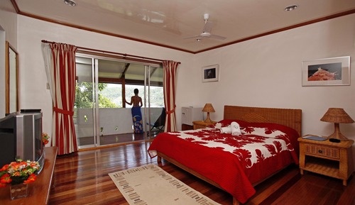 Habitación, vistas al mar