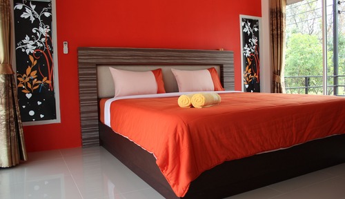 Bungalow superior, 1 cama de matrimonio grande, no fumadores, vistas al complejo turístico