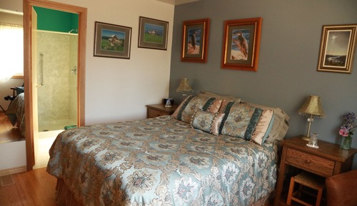 Habitación superior, 1 cama de matrimonio, baño privado, vistas al jardín
