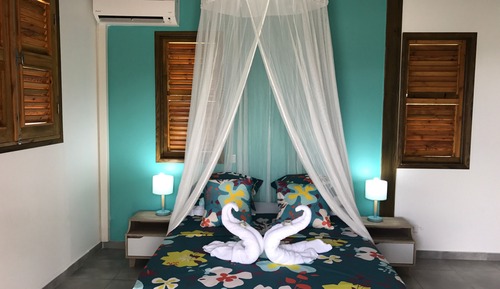 Chalet tradicional, 1 cama doble, vistas al mar