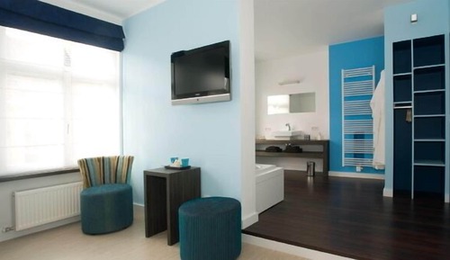 Habitación Deluxe con 1 cama doble o 2 individuales, bañera