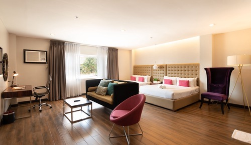 Habitación cuádruple familiar, 2 camas dobles, no fumadores